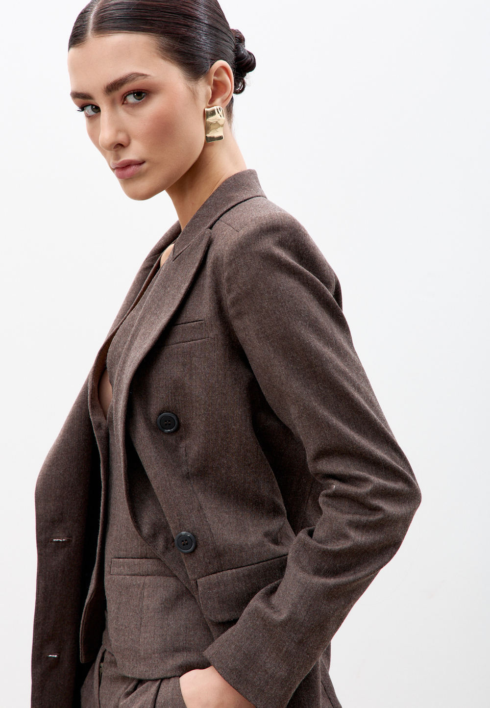 Двубортный пиджак "Colette"