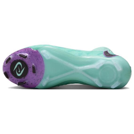 NIKE Phantom Luna Elite Футбольные бутсы MID Топ Черно-зеленый Унисекс