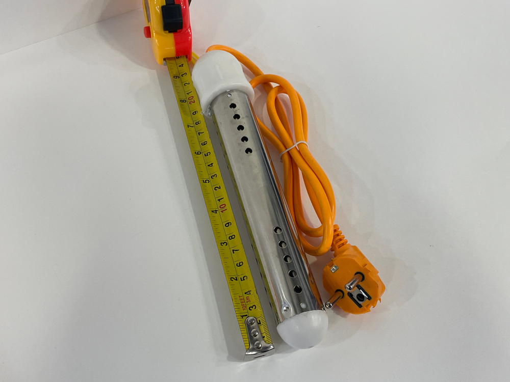 2.5 кВт / Водонагреватель для бассейна иммерсивный нагрев погружной (2,5 кВт), электрический тен (1 шт.)