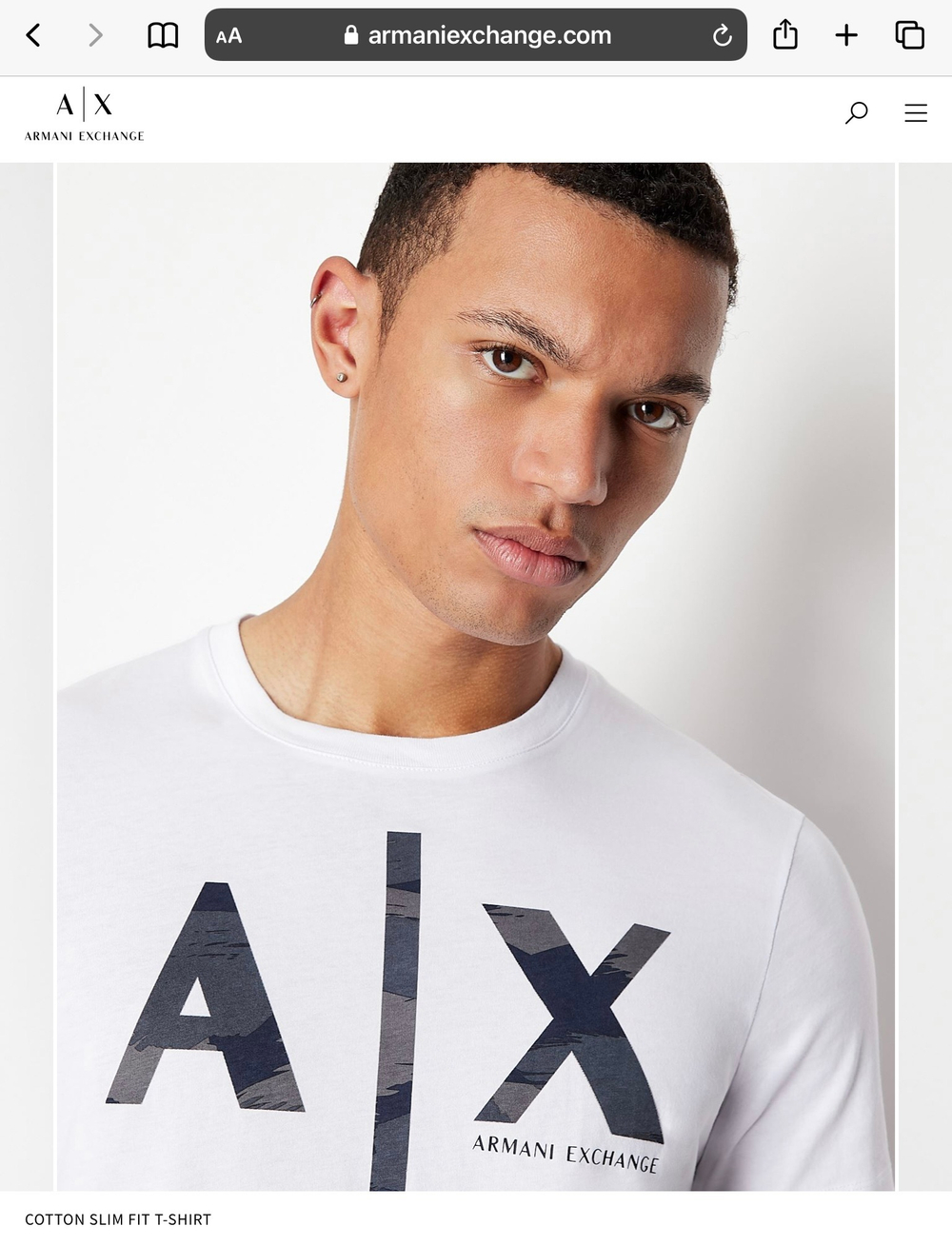 Футболка Armani Exchange