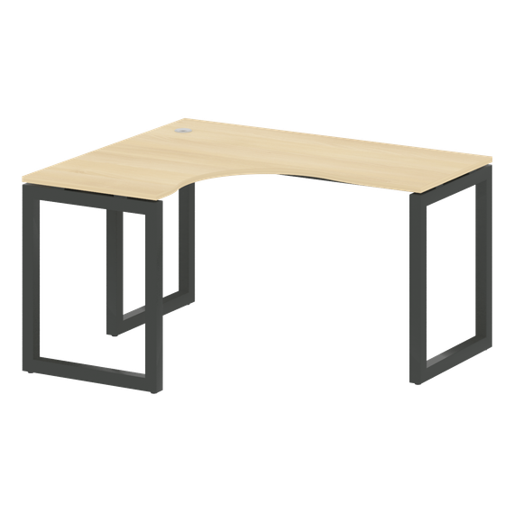 Метал Систем Куатро Стол криволинейный левый на О-образном м/к 50БО.СА-3 (L)