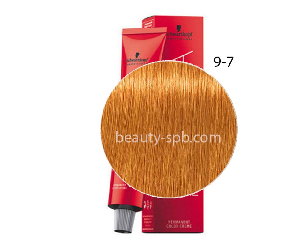 Schwarzkopf Professional краска для волос Игора Royal цвет 9-7 Блондин медный 60мл