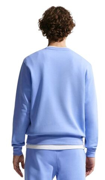 Мужская теннисная кофта Nike Club Fleece Crew - royal pulse/white