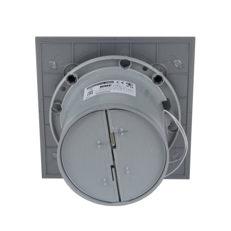 Вентилятор вытяжной для ванн ММ-Р 07 металл прямой 105 м³/час 14 Вт с обратным клапаном металл