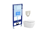 SET AQUATEK ЛЕЯ (рама AQUATEK Standard INS-0000012(без клавиши и крепежа)+унитаз ЛЕЯ AQ1199-00 с тонким сиденьем soft-close