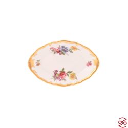 Лимонница Queen's Crown Мейсенский букет 15см