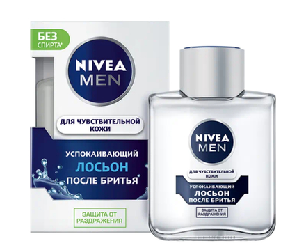 Nivea Men лосьон после бритья успокаивающий для чувствительной кожи 100 мл.
