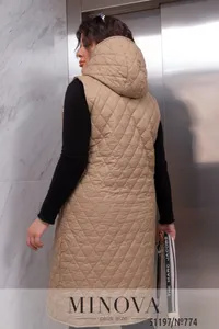 Жилет 774-бежевый Minova