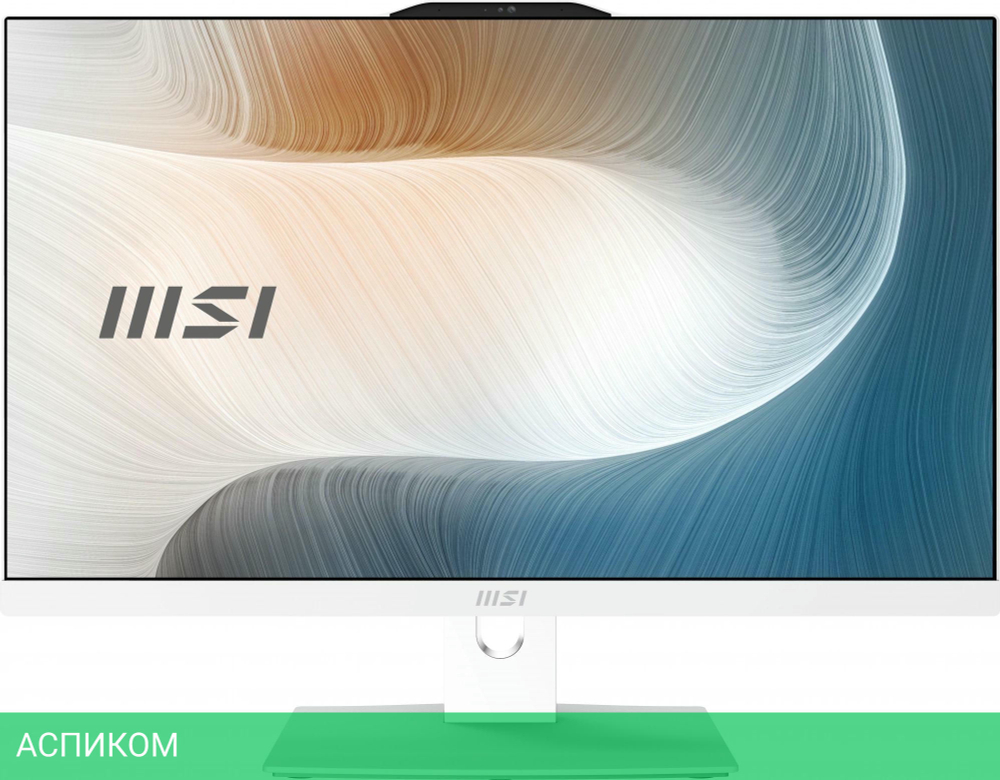 Моноблок MSI Modern AM242P 1M-1022XRU белый (9S6-AE0722-1022)