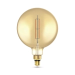 Лампа Gauss LED Filament G200 6W Е27 890lm 2700К golden straight 154802118