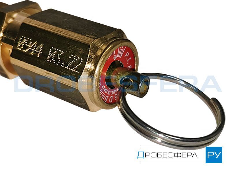 Клапан предохранительный 0,8МПа 1/4" (С415М.05.00.200-01)