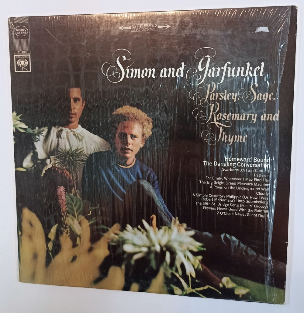 Винтажная виниловая пластинка Simon And Garfunkel Parsley, Sage, Rosemary And Thyme (US 1980)