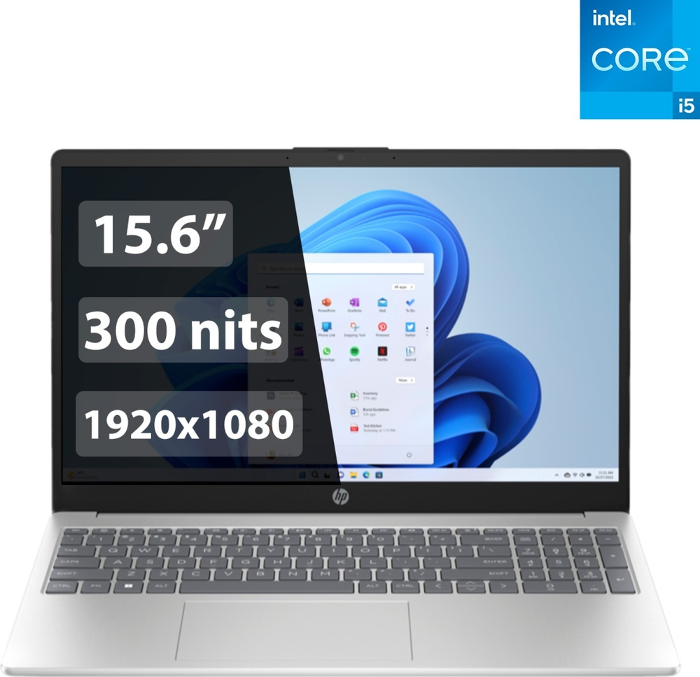 Ноутбук HP 15-fd0113ci 15.6&#34; / 16 Гб / SSD 512 Гб / Win 11 / AF6D0EA