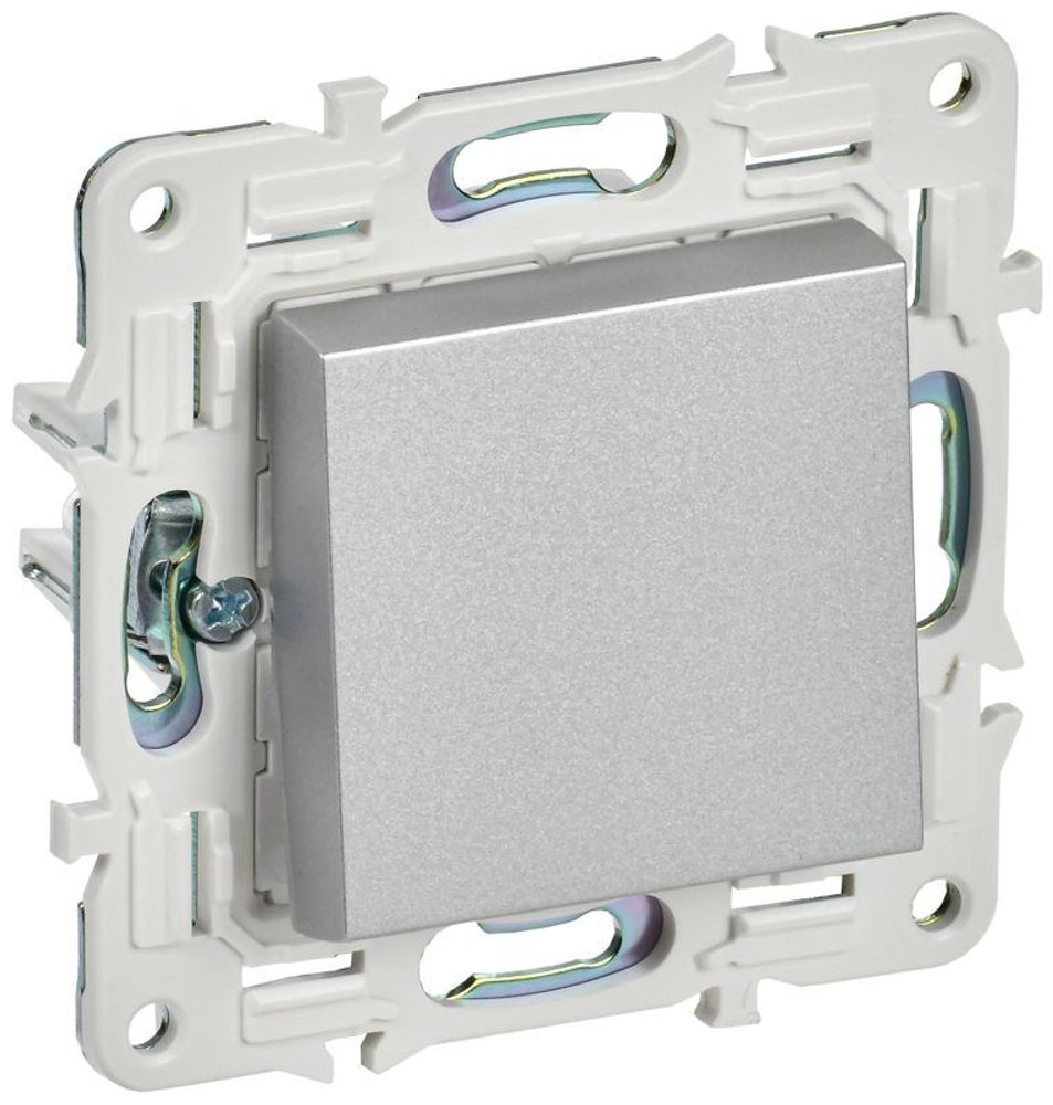 Выключатель проходной 1-кл. SKANDY 10А SK-V02S серебр. IEK SK-V12-0-10-K23 Выключатель проходной 1-кл. SKANDY 10А SK-V02S серебр. IEK SK-V12-0-10-K23