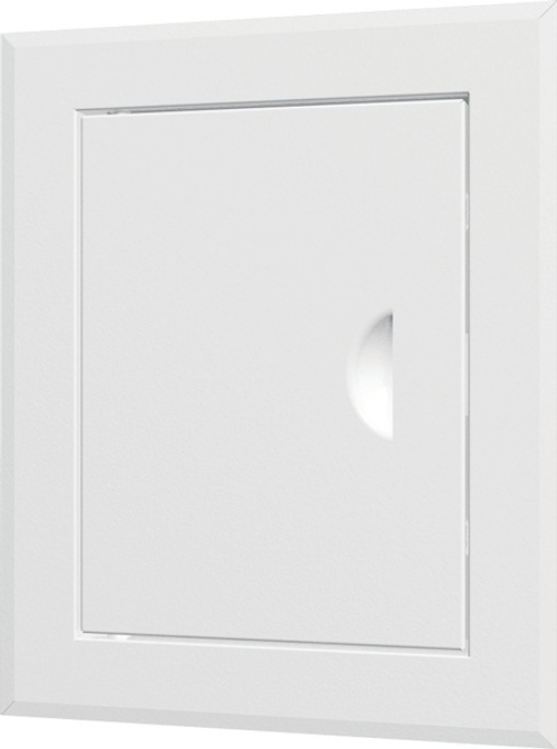 Люк-дверца 460х460 ревизионный с фланцем ручка, магнит. замок металл Эвекс ЛТ4040Мп