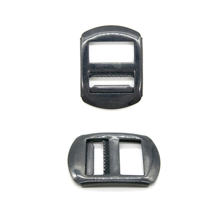70040 Пряжка регулировочная металл, 16мм 692/2, цв.черный