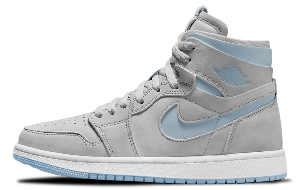Air Jordan 1 High Zoom Comfort 'Cool Grey Light Blue' Women's