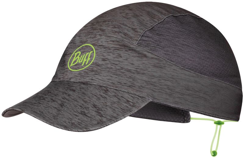 Спортивная кепка для бега Buff Pack Run Cap R-Grey HTR Фото 1