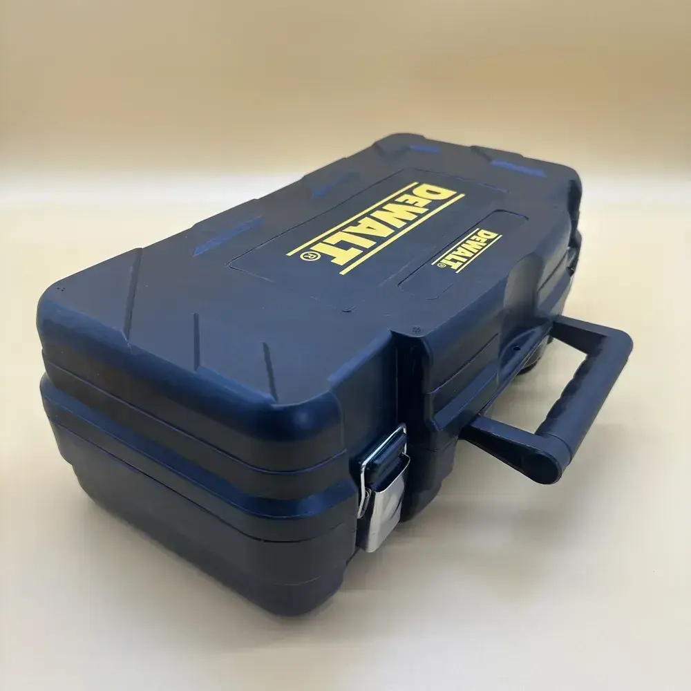 Шлифовальная машина / УШМ / Болгарка DeWALT УШМ 125/1100W (1100 Вт, 125 мм), с регулировкой оборотов, сетевая, в кейсе