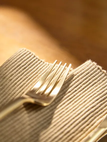 Набор столовых приборов pure, золотистые матовые, 24 пред.