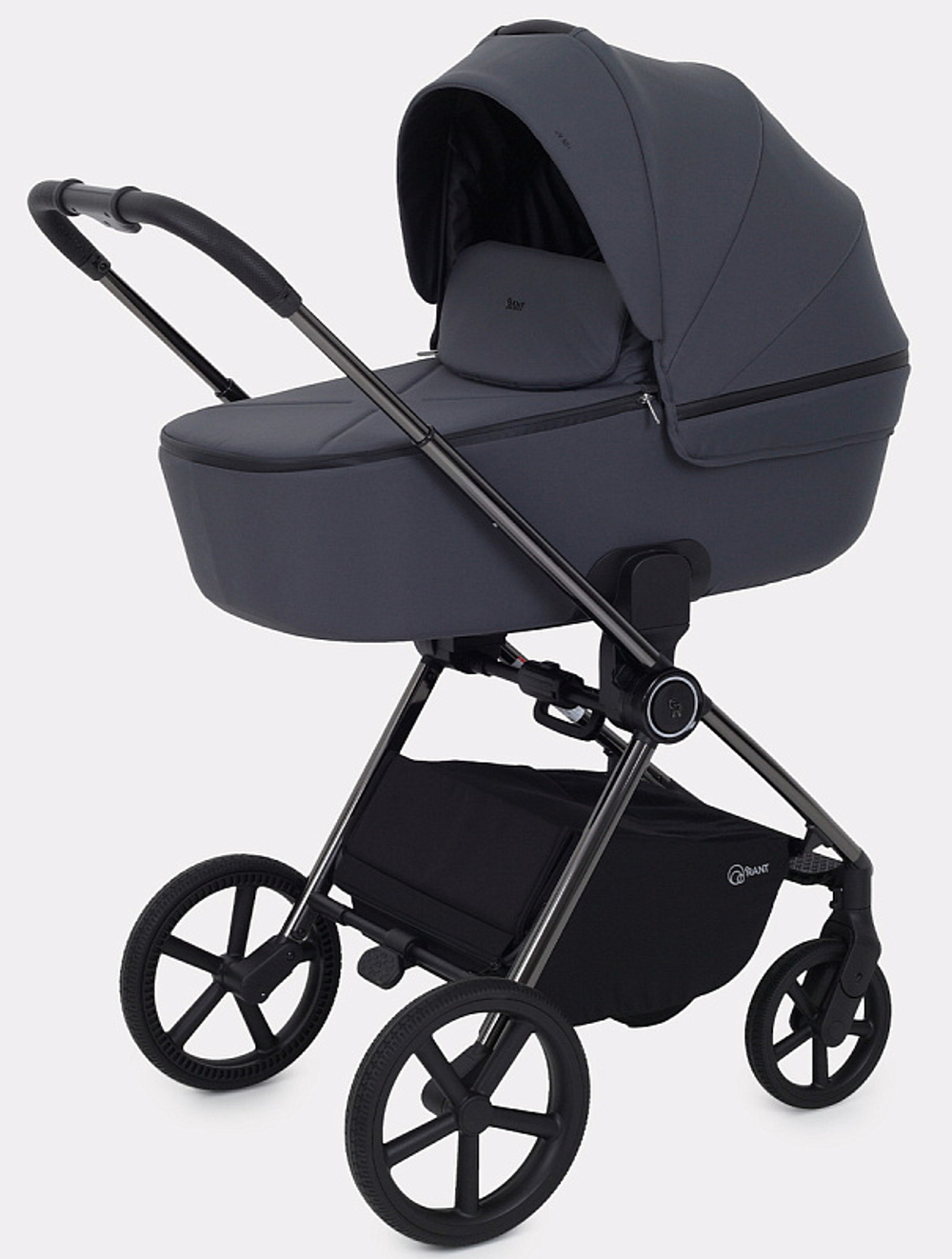 Детская коляска Rant Teo Black Chrome 2 в 1 Graphite