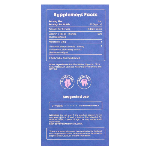 JoySpring, Sleepberry, 60 мл (2 жидк. Унции)