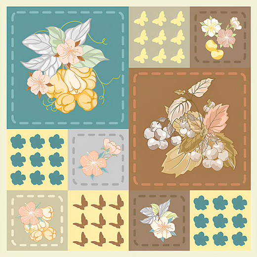 Платок 64x64 см AV-AM08302