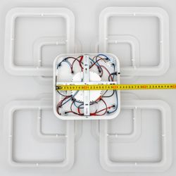 Citilux Марсель CL232180R LED Люстра с пультом Белая