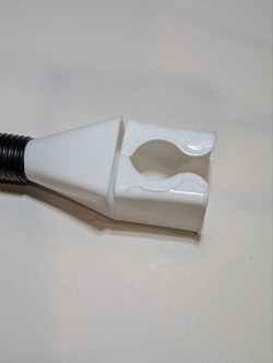 Насадка непроливайка с гибким наконечником воронка заправочная складная для масла и топлива (Белая)