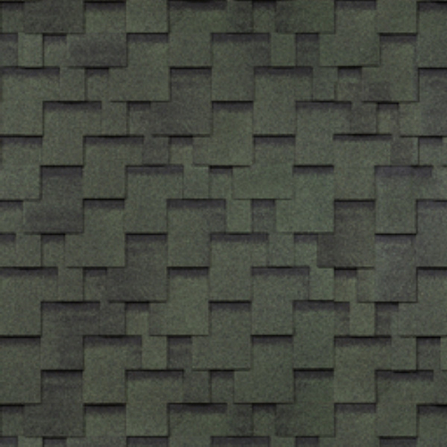 Технониколь Мягкая кровля Коллекция «Аккорд» Зеленый