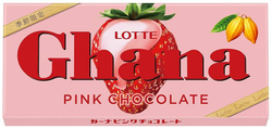 Шоколад Ghana клубника, Lotte