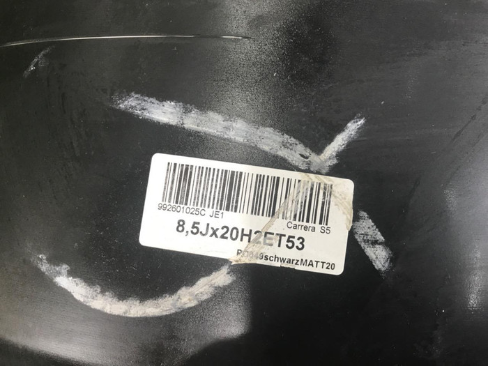 Диск литой R20 Porsche 911 992 (2018-н.в.) передний