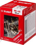 ЗУБР М6 х 65 мм, клиновой анкер, 100 шт (302032-06-065)