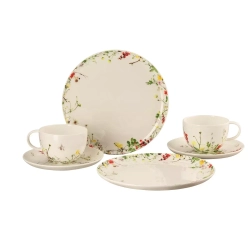 Rosenthal - Набор для завтрака Mysterious Garden Coupe с чашками XL (6 предметов) на 2 персоны / артикул   10530 405101 28597  / GTIN 4012438532622
