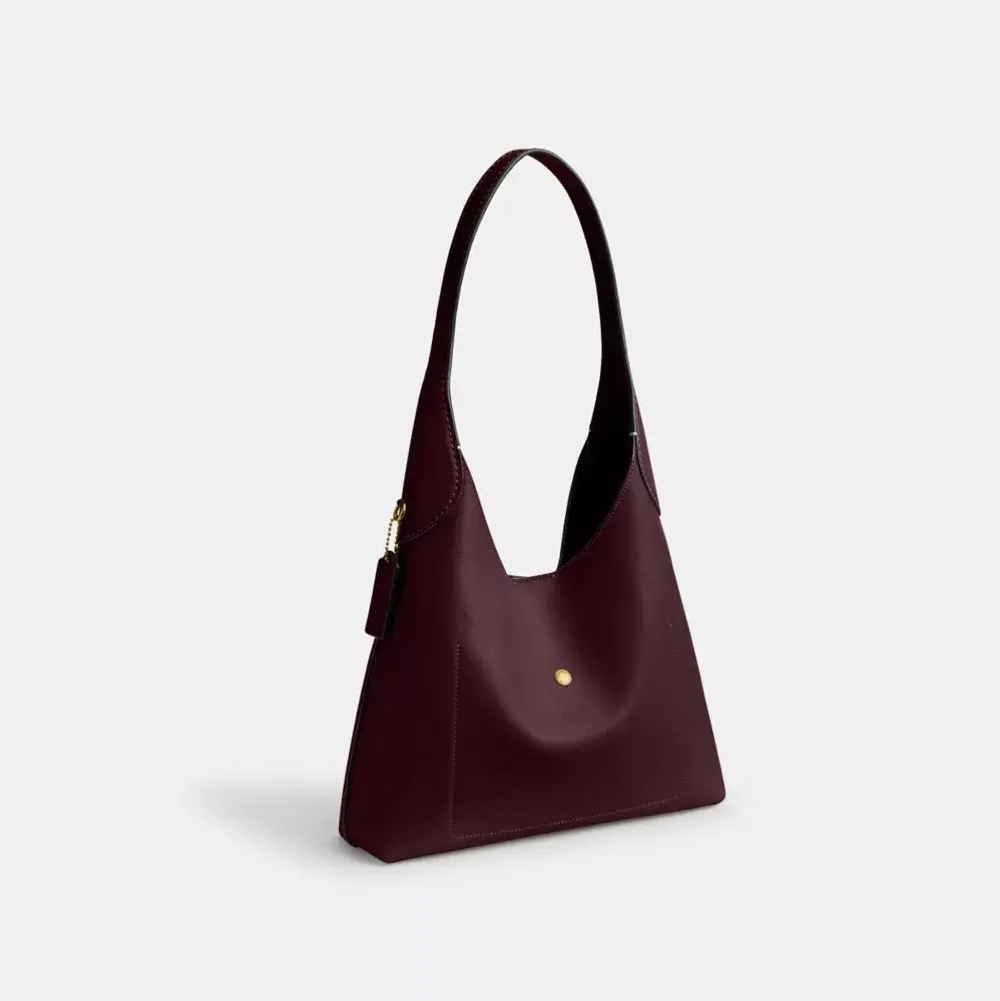 COACH СУМКА ЧЕРЕЗ ПЛЕЧО BROOKLYN 39, БОРДОВЫЙ