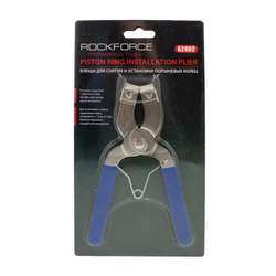 Клещи для установки поршневых колец (толщина колец 1.2 - 6.3мм), RockForce синие