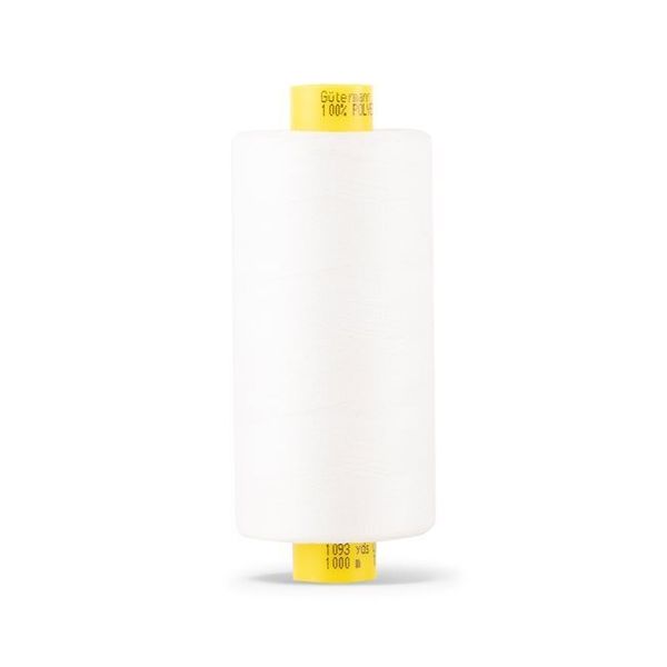 Нитка Gutermann Mara 120 (1000 метров), 1 кат., универсальная | _111 айвори