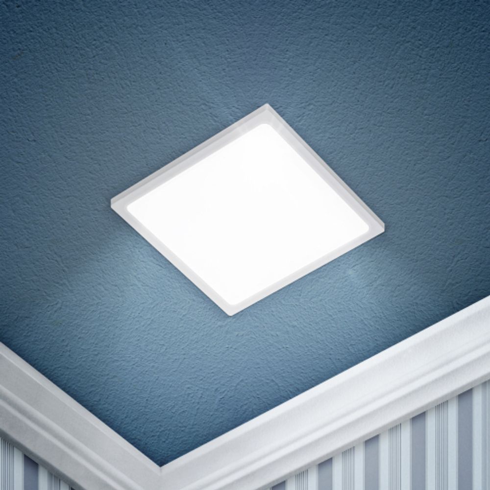 LED 6-18-4K Светильник ЭРА светодиодный квадратный NEW 18W 4000K d170 | Downlight