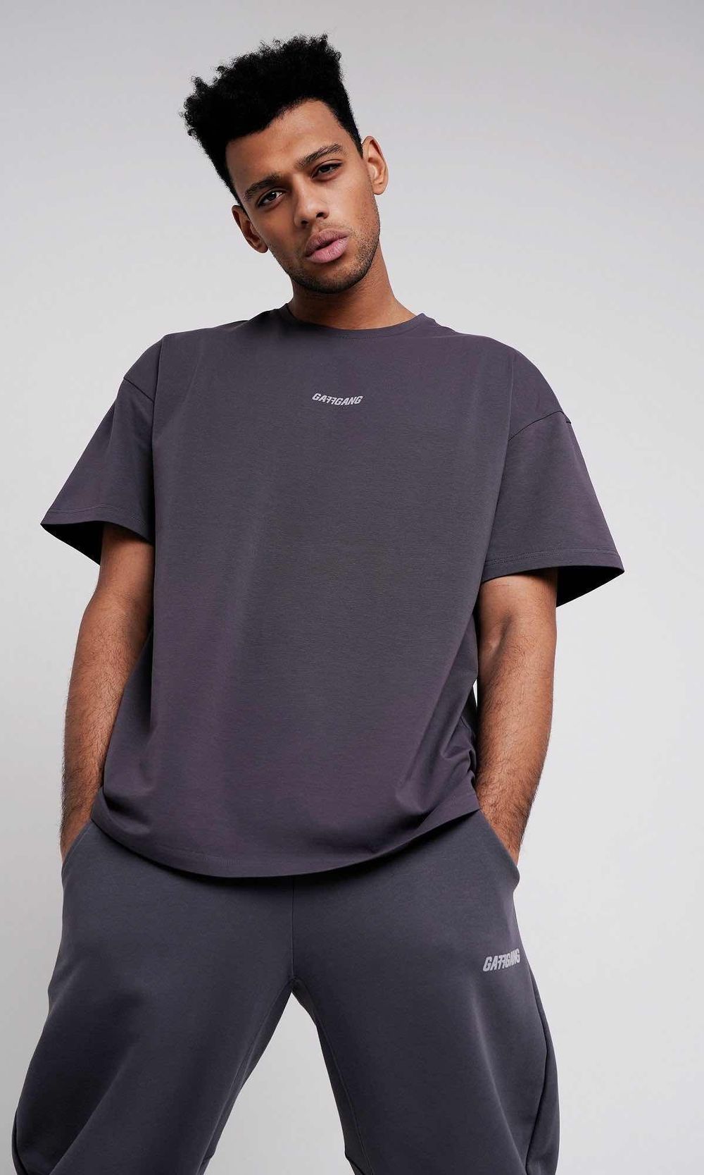 Футболка Gaff Gang Grey Gang Дымчатая