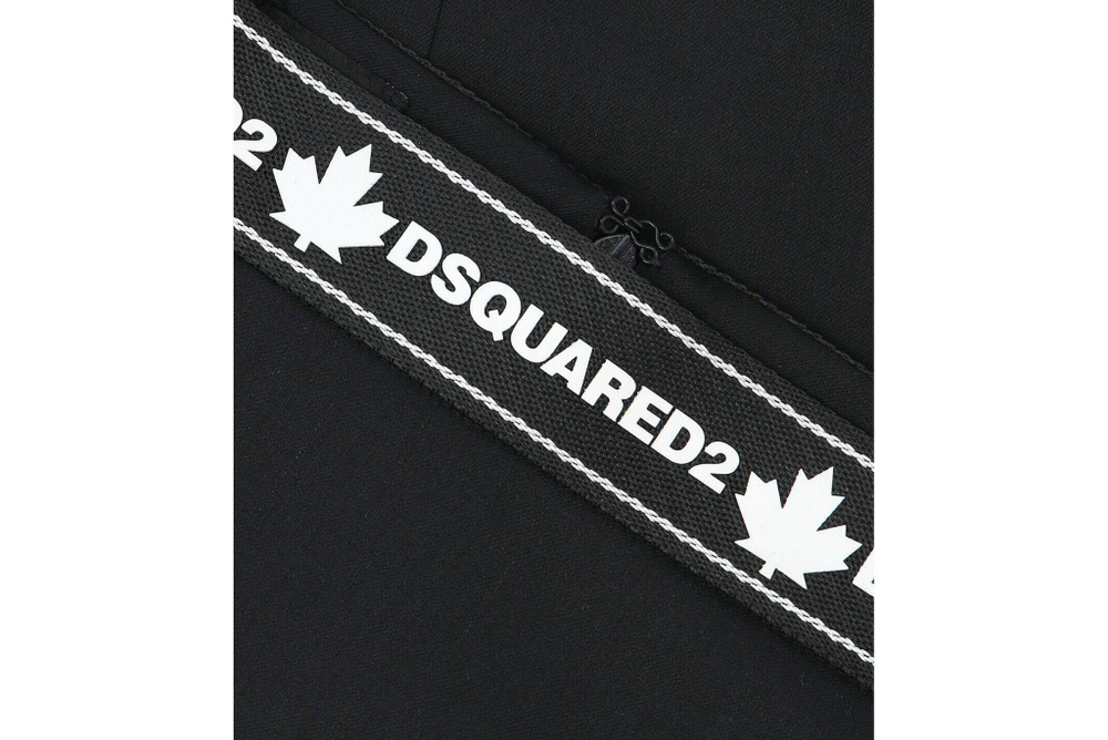 хлопковая юбка Dsquared2 - черный(DQ04CA D00XR)