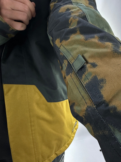 686 Куртка MNS GEO JACKET (FW) (BREEN NEBULA COLORBLOCK)