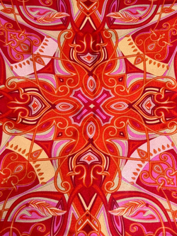 Платок, шелк