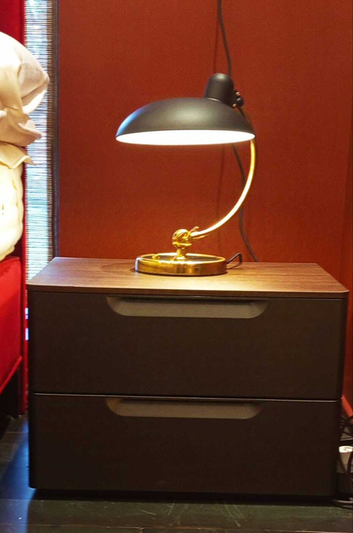 Прикроватная тумба 7070 MOLTENI цвет Lacq pewter