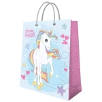 Пакет подарочный большой 25*35*10см «Единорог»