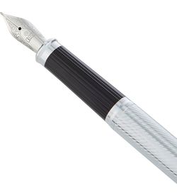 Набор Cross Century II шариковая и перьевая рпучка серебро CT (AT0087WG-97MS)