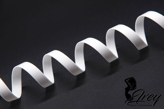 001 640/10 ОПТ Бретель Lauma Fabrics, 10 мм, белый 001