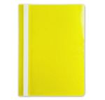 Папка скоросшиватель LITE А4 желт. пластик 110 мкм карман д/маркир.этикет.