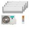 Мультисплит система на 4 комнаты Hisense AMS-09UW4RYCHD00(S) x 4 / AMW5-36U4RQC