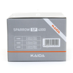 Безынерционная катушка 4000 Kaida SPARROW (7+1BB, мет. шпуля)