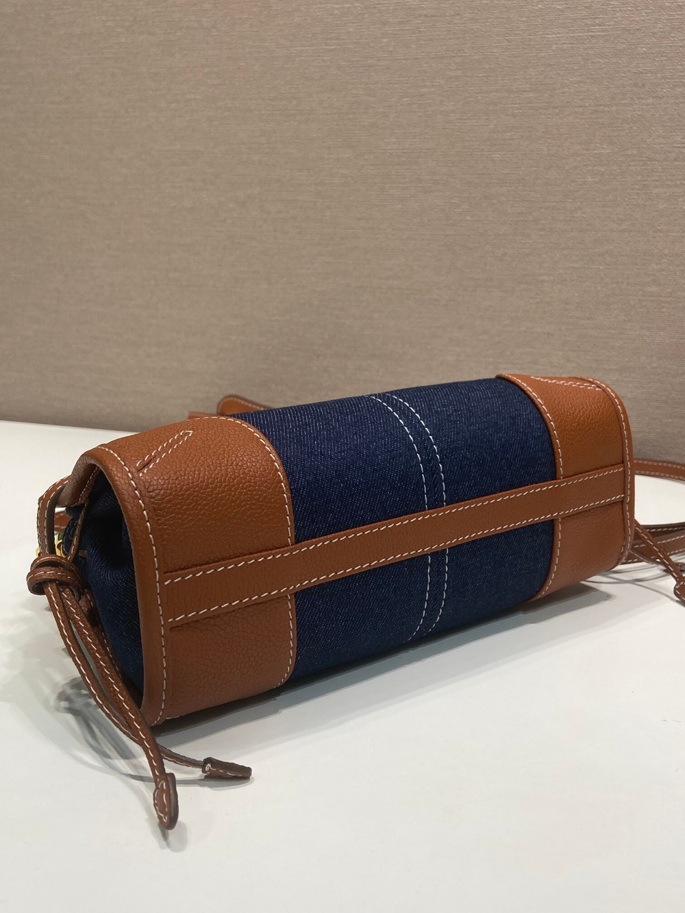 Prada Bonnie Leather Mini Handbag 23 cm